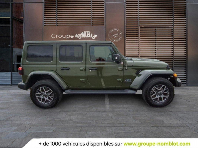 Jeep Wrangler JL Unlimited 4xe 2.0 l T 380 ch PHEV 4x4 BVA8 80th Anniversa  occasion  CHAMPLAY - photo n4