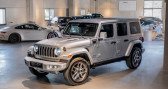 Jeep Wrangler occasion année 2024 boite Automatique Annonce Jeep Wrangler occasion Hybride Sahara Unlimited à Saint Laurent du Var