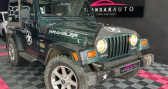 Jeep Wrangler occasion année 2001 boite Manuelle Annonce Jeep Wrangler occasion Essence Sport 118 ch 2.5L i ~ HardTop Amovible ~ Crochet d'attelage à MANOSQUE