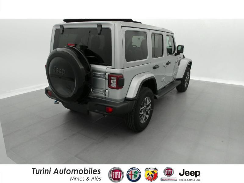 Jeep Wrangler Unlimited 2.0 T 380ch 4xe Overland Command-Trac MY23  occasion à ALES - photo n°5
