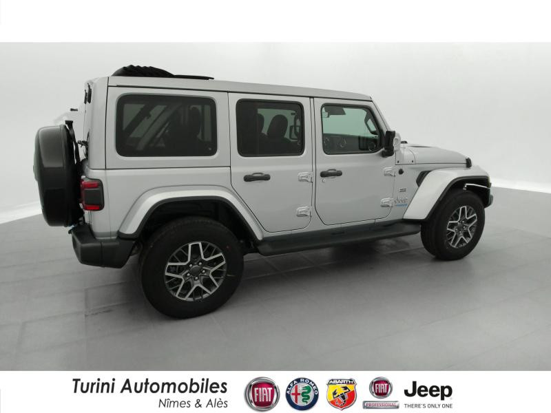 Jeep Wrangler Unlimited 2.0 T 380ch 4xe Overland Command-Trac MY23  occasion à ALES - photo n°4