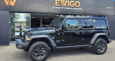 Jeep Wrangler occasion année 2021 boite Automatique Annonce Jeep Wrangler occasion Hybride UNLIMITED 2.0 T 380ch 4xe RUBICON SKY ONE TOUCH à Rixheim