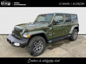 Annonce Jeep Wrangler occasion  Unlimited 2.0 T 380ch 4xe Sahara Command-Trac MY22 à LE MANS