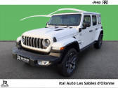 Jeep Wrangler occasion année 2024 boite Automatique Annonce Jeep Wrangler occasion Essence Unlimited 2.0 T 380ch 4xe Sahara Command Trac à LES SABLES D'OLONNE