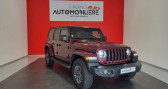 Annonce Jeep Wrangler occasion Essence UNLIMITED 2.0I T 272 SAHARA BVA HYBRIDE 80TH à Chambray Les Tours