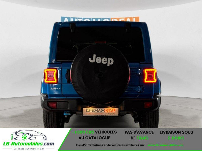 Jeep Wrangler Unlimited 4xe 2.0 l T 380 ch 4x4 BVA 2022 - photo n°7 Jeep Wrangler Unlimited 4xe 2.0 l T 380 ch 4x4 BVA  occasion à Beaupuy - photo n°7