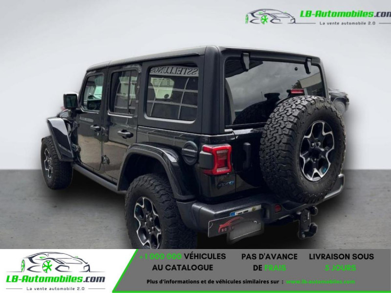 Jeep Wrangler Unlimited 4xe 2.0 l T 380 ch 4x4 BVA 2022 - photo n°4 Jeep Wrangler Unlimited 4xe 2.0 l T 380 ch 4x4 BVA  occasion à Beaupuy - photo n°4
