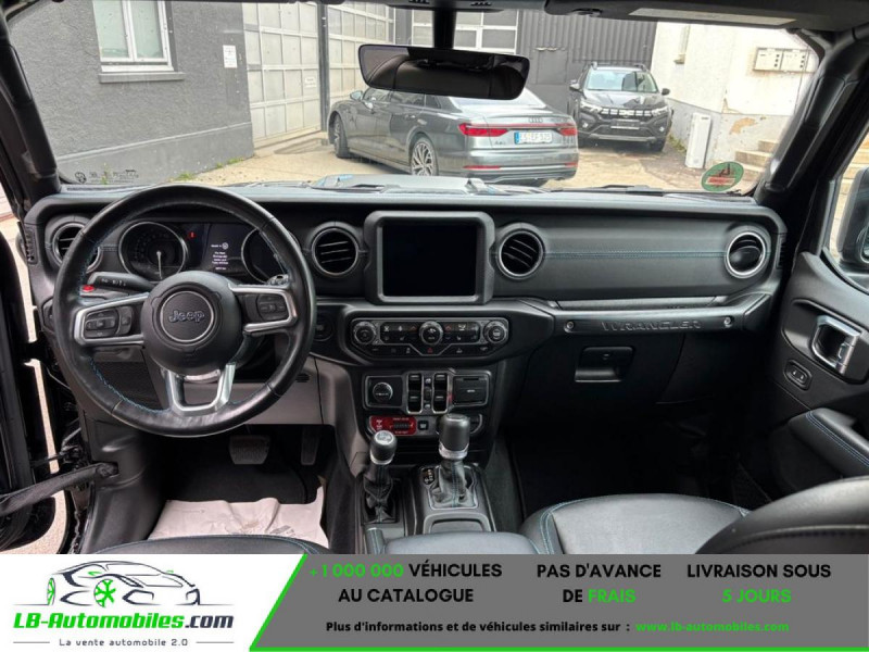 Jeep Wrangler Unlimited 4xe 2.0 l T 380 ch 4x4 BVA 2022 - photo n°3 Jeep Wrangler Unlimited 4xe 2.0 l T 380 ch 4x4 BVA  occasion à Beaupuy - photo n°3