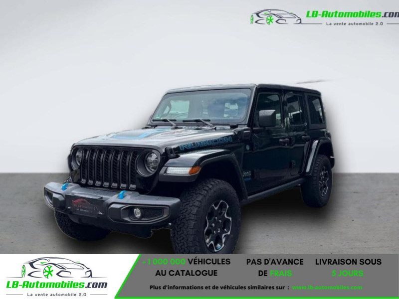 Jeep Wrangler Unlimited 4xe 2.0 l T 380 ch 4x4 BVA 2022 - photo n°2 Jeep Wrangler Unlimited 4xe 2.0 l T 380 ch 4x4 BVA  occasion à Beaupuy - photo n°2