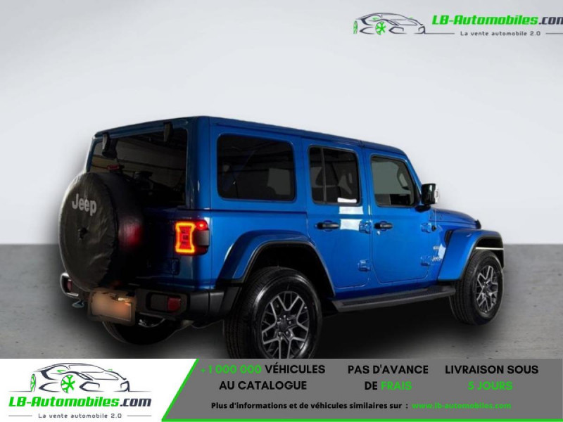 Jeep Wrangler Unlimited 4xe 2.0 l T 380 ch 4x4 BVA 2022 - photo n°3 Jeep Wrangler Unlimited 4xe 2.0 l T 380 ch 4x4 BVA  occasion à Beaupuy - photo n°3