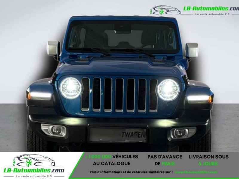Jeep Wrangler Unlimited 4xe 2.0 l T 380 ch 4x4 BVA 2022 - photo n°4 Jeep Wrangler Unlimited 4xe 2.0 l T 380 ch 4x4 BVA  occasion à Beaupuy - photo n°4
