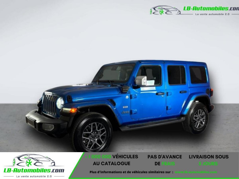 Jeep Wrangler Unlimited 4xe 2.0 l T 380 ch 4x4 BVA 2022 - photo n°2 Jeep Wrangler Unlimited 4xe 2.0 l T 380 ch 4x4 BVA  occasion à Beaupuy - photo n°2