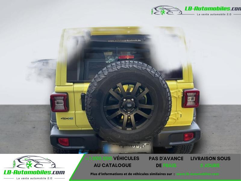 Jeep Wrangler Unlimited 4xe 2.0 l T 380 ch 4x4 BVA 2022 - photo n°4 Jeep Wrangler Unlimited 4xe 2.0 l T 380 ch 4x4 BVA  occasion à Beaupuy - photo n°4