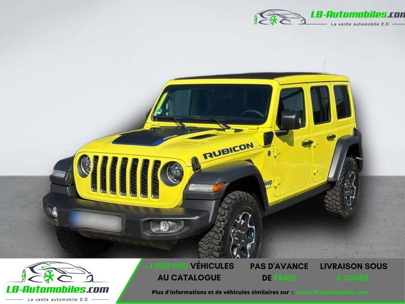 Jeep Wrangler Unlimited 4xe 2.0 l T 380 ch 4x4 BVA 2023 Jeep Wrangler Unlimited 4xe 2.0 l T 380 ch 4x4 BVA  occasion à Beaupuy