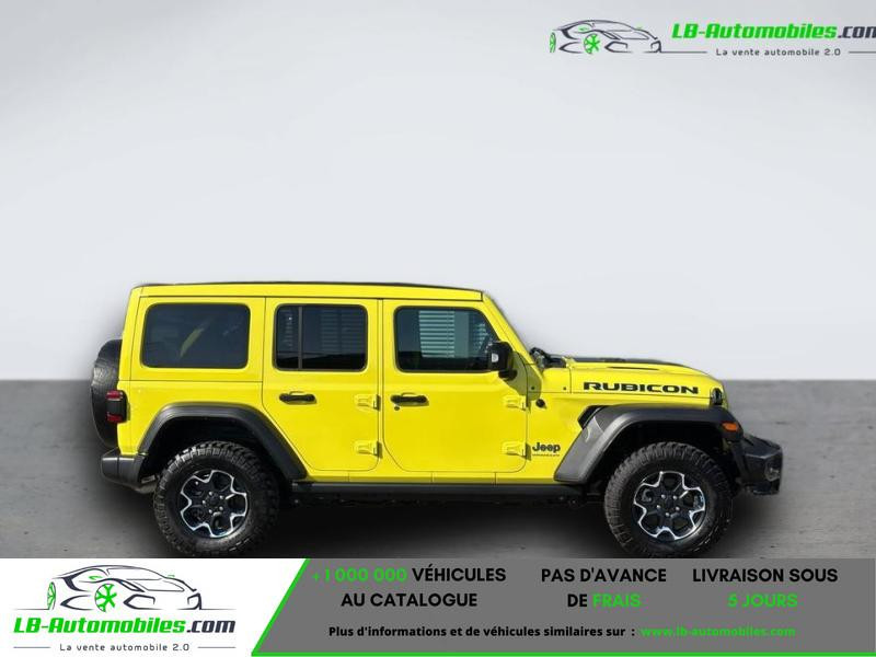 Jeep Wrangler Unlimited 4xe 2.0 l T 380 ch 4x4 BVA 2023 - photo n°4 Jeep Wrangler Unlimited 4xe 2.0 l T 380 ch 4x4 BVA  occasion à Beaupuy - photo n°4