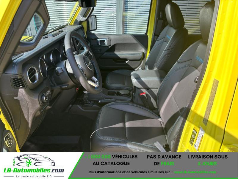 Jeep Wrangler Unlimited 4xe 2.0 l T 380 ch 4x4 BVA 2023 - photo n°6 Jeep Wrangler Unlimited 4xe 2.0 l T 380 ch 4x4 BVA  occasion à Beaupuy - photo n°6