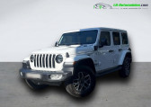 Jeep Wrangler occasion année 2022 boite Automatique Annonce Jeep Wrangler occasion Hybride Unlimited 4xe 2.0 l T 380 ch 4x4 BVA à Beaupuy