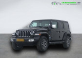 Jeep Wrangler occasion année 2022 boite Automatique Annonce Jeep Wrangler occasion Hybride Unlimited 4xe 2.0 l T 380 ch 4x4 BVA à Beaupuy