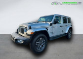 Jeep Wrangler occasion année 2023 boite Automatique Annonce Jeep Wrangler occasion Hybride Unlimited 4xe 2.0 l T 380 ch 4x4 BVA à Beaupuy