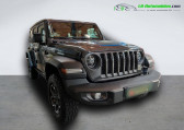 Jeep Wrangler occasion année 2022 boite Automatique Annonce Jeep Wrangler occasion Hybride Unlimited 4xe 2.0 l T 380 ch 4x4 BVA à Beaupuy