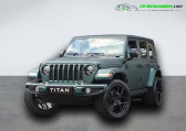 Jeep Wrangler occasion année 2021 boite Automatique Annonce Jeep Wrangler occasion Hybride Unlimited 4xe 2.0 l T 380 ch 4x4 BVA à Beaupuy