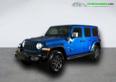 Jeep Wrangler occasion année 2022 boite Automatique Annonce Jeep Wrangler occasion Hybride Unlimited 4xe 2.0 l T 380 ch 4x4 BVA à Beaupuy