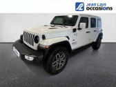 Jeep Wrangler occasion année 2022 boite Automatique Annonce Jeep Wrangler occasion Essence Unlimited 4xe 2.0 l T 380 ch PHEV 4x4 BVA8 Overland à Ville-la-Grand