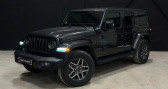 Jeep Wrangler occasion année 2021 boite Automatique Annonce Jeep Wrangler occasion Hybride UNLIMITED 4XE Hybrid Rechargeable 4WD - Français à SAINT AUNES