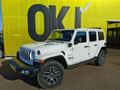 Jeep Wrangler occasion année 2022 boite Automatique Annonce Jeep Wrangler occasion Hybride unlimited Plug-In-Hybrid 4XE Sahara AWD 2.0 T BVA8 PHEV Blue à THIONVILLE