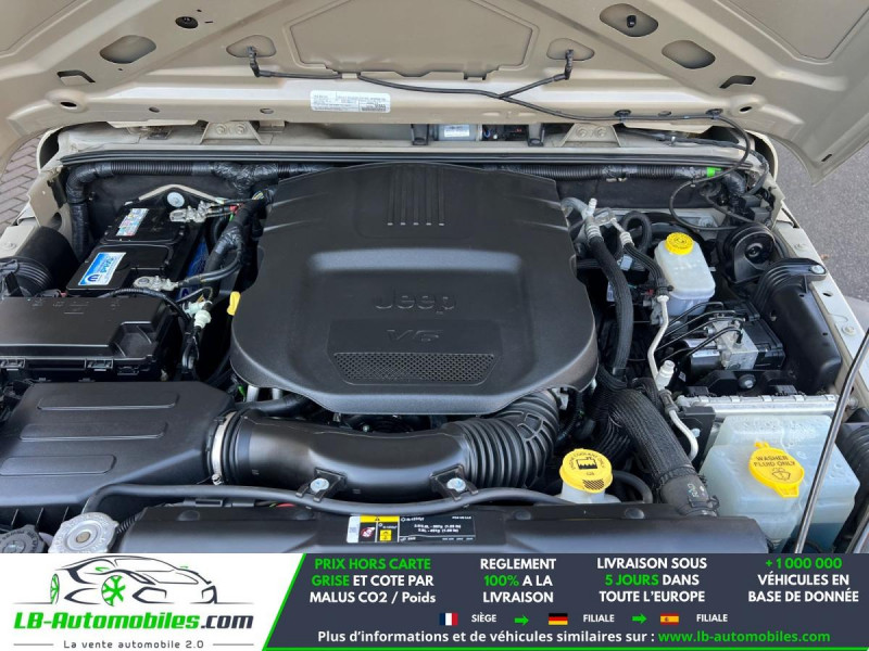 Jeep Wrangler V6 3.6 Pentastar 284  BVA 3 Portes  occasion � Beaupuy - photo n�8