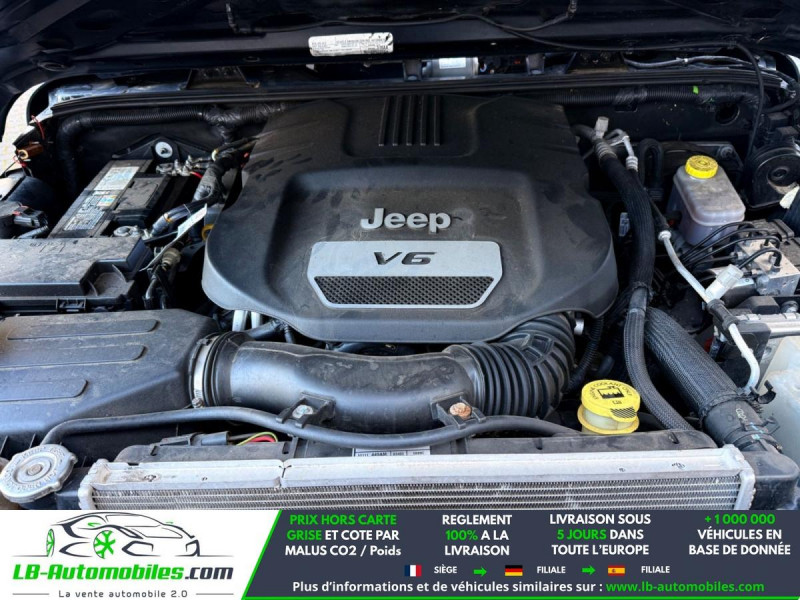 Jeep Wrangler V6 3.6 Pentastar 284  BVA 3 Portes  occasion � Beaupuy - photo n�8
