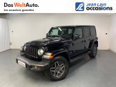 Jeep Wrangler occasion année 2021 boite Automatique Annonce Jeep Wrangler occasion Hybride Wrangler Unlimited 4xe 2.0 l T 380 ch PHEV 4x4 BVA8 80th Ann à Seynod