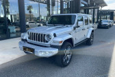 Jeep Wrangler occasion année 2024 boite Automatique Annonce Jeep Wrangler occasion Essence Wrangler Unlimited 4xe 2.0 T 380 ch PHEV 4x4 BVA8 à Roquebrune-sur-Argens