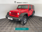 Jeep Wrangler occasion année 2017 boite Automatique Annonce Jeep Wrangler occasion Essence Wrangler V6 3.6 Pentastar 284 Unlimited-4x4 Rock Trac BVA Ru à Seynod