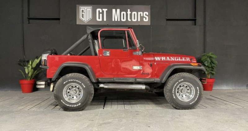 Jeep Wrangler YJ 4.2 AMC 6 CYLINDRES EN LIGNE À CARBURATEUR 1988 - photo n°5 Jeep Wrangler YJ 4.2 AMC 6 CYLINDRES EN LIGNE À CARBURATEUR  occasion à ROYAN - photo n°5