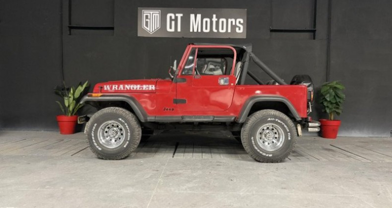 Jeep Wrangler YJ 4.2 AMC 6 CYLINDRES EN LIGNE À CARBURATEUR 1988 - photo n°4 Jeep Wrangler YJ 4.2 AMC 6 CYLINDRES EN LIGNE À CARBURATEUR  occasion à ROYAN - photo n°4