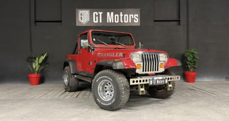 Jeep Wrangler YJ 4.2 AMC 6 CYLINDRES EN LIGNE À CARBURATEUR 1988 - photo n°3 Jeep Wrangler YJ 4.2 AMC 6 CYLINDRES EN LIGNE À CARBURATEUR  occasion à ROYAN - photo n°3