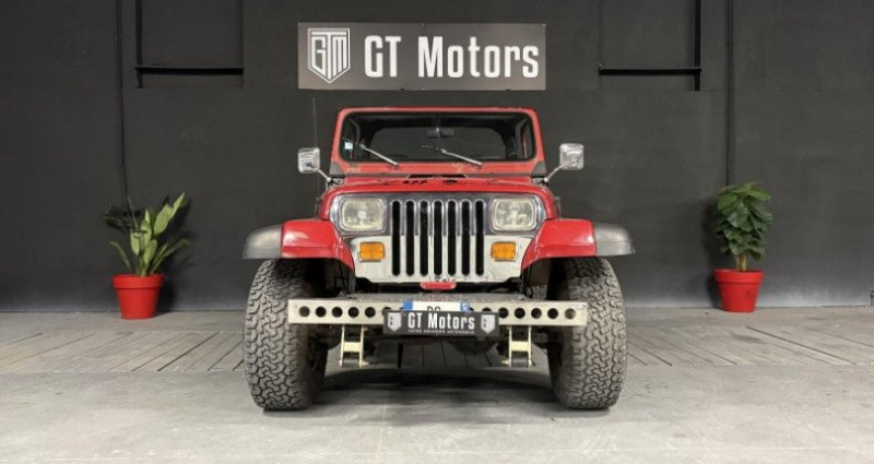 Jeep Wrangler YJ 4.2 AMC 6 CYLINDRES EN LIGNE À CARBURATEUR 1988 - photo n°2 Jeep Wrangler YJ 4.2 AMC 6 CYLINDRES EN LIGNE À CARBURATEUR  occasion à ROYAN - photo n°2