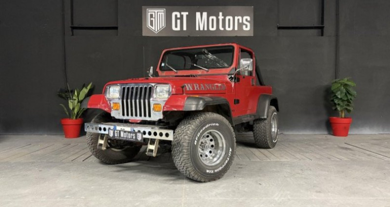 Jeep Wrangler YJ 4.2 AMC 6 CYLINDRES EN LIGNE À CARBURATEUR 1988 Jeep Wrangler YJ 4.2 AMC 6 CYLINDRES EN LIGNE À CARBURATEUR  occasion à ROYAN