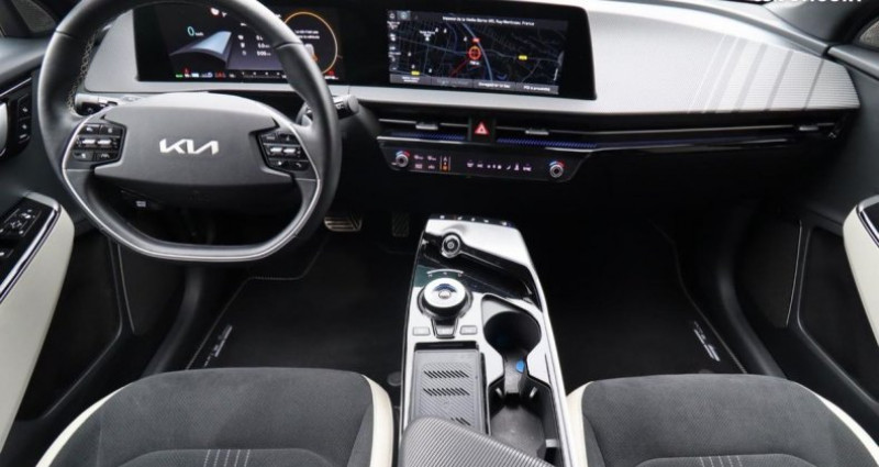 Kia Ev6 ELECTRIC 230 CH 77.4KWH GT LINE 4X2 BVA   CAMERA 360 2022 - photo n°3 Kia Ev6 ELECTRIC 230 CH 77.4KWH GT LINE 4X2 BVA   CAMERA 360  occasion à Bourgoin-Jallieu - photo n°3