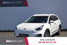 Kia Niro occasion Blanc année 2021 Annonce Kia Niro occasion Electrique e-Niro Electrique 204 ch Design 5p à Toulenne