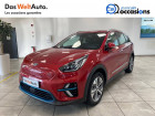 Kia Niro occasion Rouge année 2019 boite Robotisee Annonce Kia Niro occasion Electrique e-Niro Electrique 204 ch e-Premium 5p à Seyssinet-Pariset