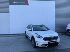 Kia Niro occasion Blanc année 2019 boite Sequentielle Annonce Kia Niro occasion Hybride Hybrid 1.6 GDi 105 ch + Electrique 43.5 DCT6 Active à Brive-la-Gaillarde