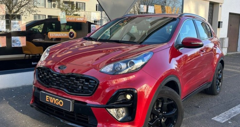 Kia Sportage 1.6 crdi 135 ch (hybrid diesel) black edition 4x2 bva dct7  occasion � BELLEVILLE-EN-BEAUJOLAIS