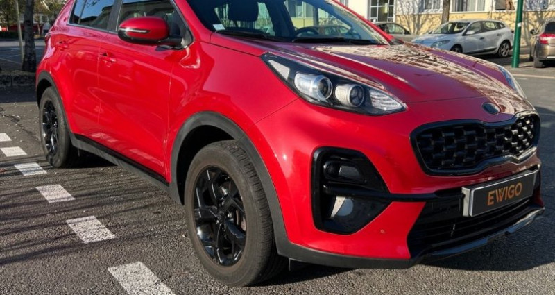 Kia Sportage 1.6 crdi 135 ch (hybrid diesel) black edition 4x2 bva dct7  occasion � BELLEVILLE-EN-BEAUJOLAIS - photo n�3