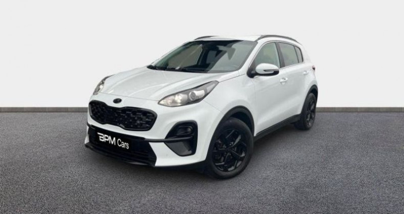 Kia Sportage 1.6 CRDi 136ch MHEV Black Edition 4x2  occasion à Chateauroux - photo n°1