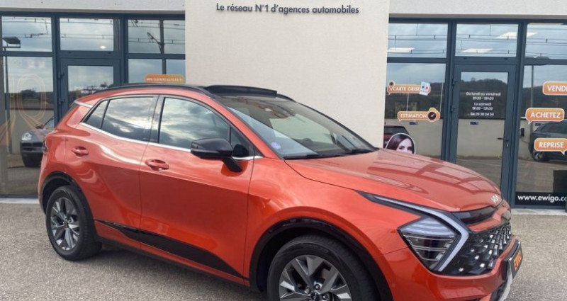 Kia Sportage 1.6 t-gdi 230ch hev hybrid gt line premium orange tva recupe  occasion � AMPUIS