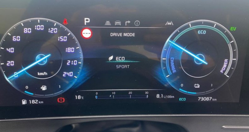 Kia Sportage 1.6 t-gdi 230ch hev hybrid gt line premium orange tva recupe  occasion � AMPUIS - photo n�6