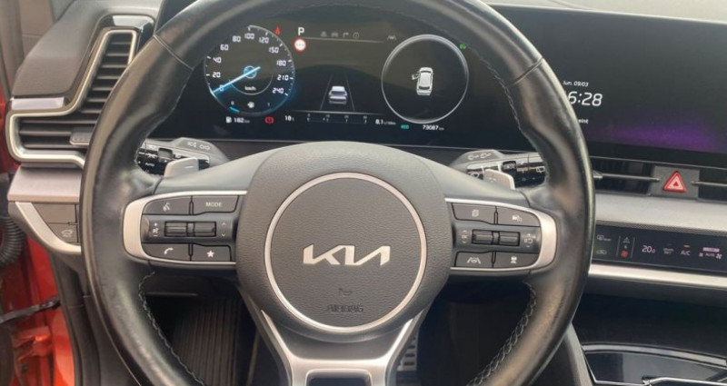 Kia Sportage 1.6 t-gdi 230ch hev hybrid gt line premium orange tva recupe  occasion � AMPUIS - photo n�5