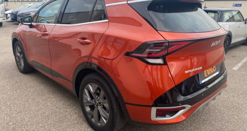 Kia Sportage 1.6 t-gdi 230ch hev hybrid gt line premium orange tva recupe  occasion � AMPUIS - photo n�2